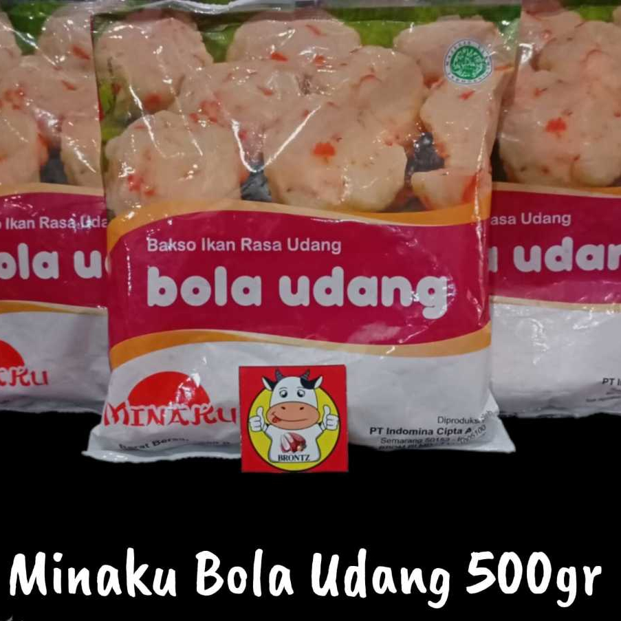 

MINAKU BOLA UDANG 500GR - FROZEN FOOD - BRONTZ JOGJA