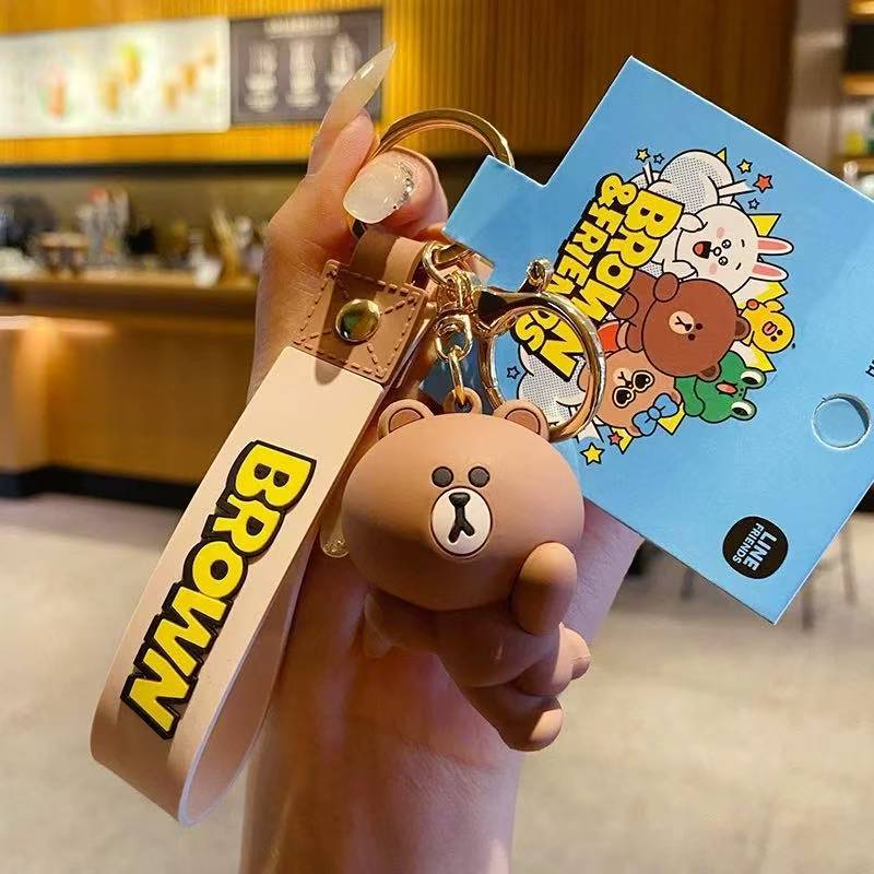 

ID card holder/gantungan kartu boneka bear set /lanyard/name tag