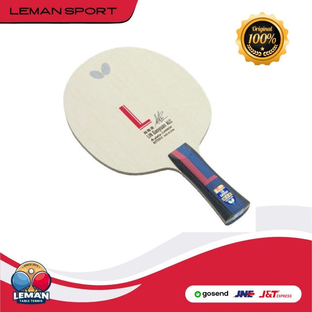 Kayu Butterfly Lin Gaoyuan ALC Handle FL / Bet Pingpong Tenis Meja
