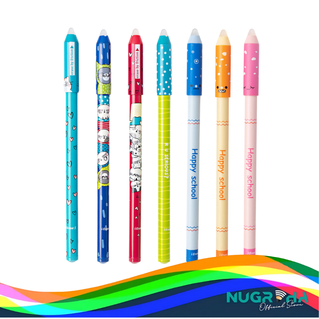 

M&G AKPB1472 Pulpen Pen Pena Bolpen Ballpoint Erasable Dapat Dihapus 0.5 mm Cepat Kering Lancar Nyaman Digunakan