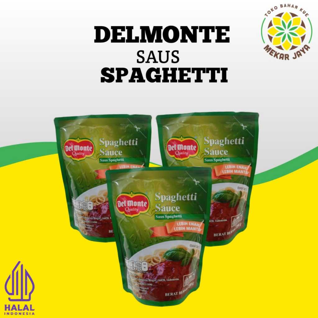 

Delmonte Saus Spaghetti 250 Gram / Saus Spageti