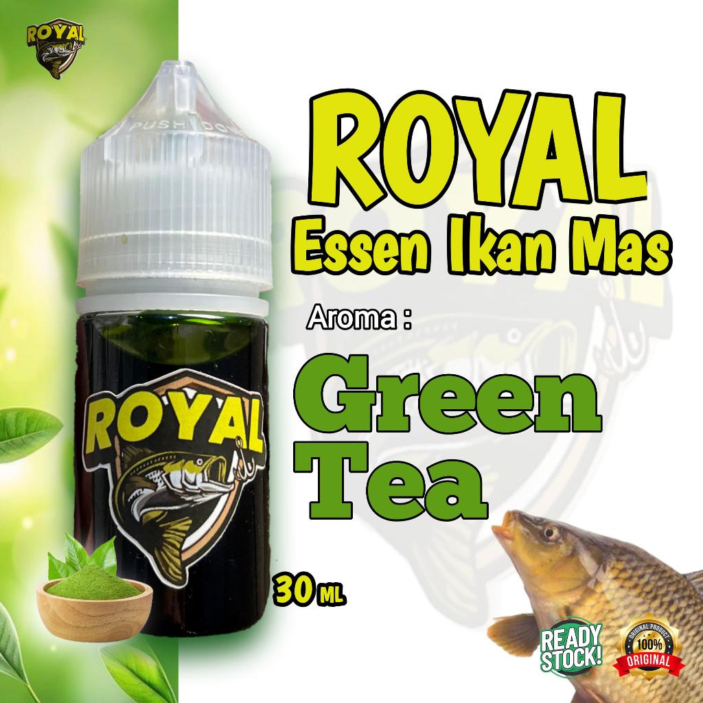 Essen Ikan Mas Aroma Greentea, Essen Oplosan Ikan Mas Aroma Paling Kuat