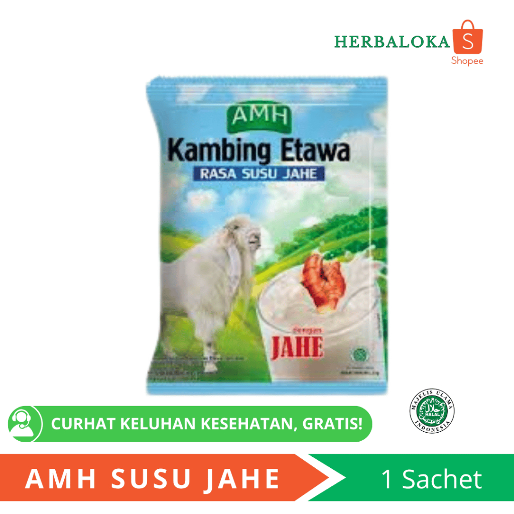 

Susu Kambing Etawa & Jahe Merah Sachet - Minuman Hangat Penghangat Tubuh & Menjaga Kesehatan