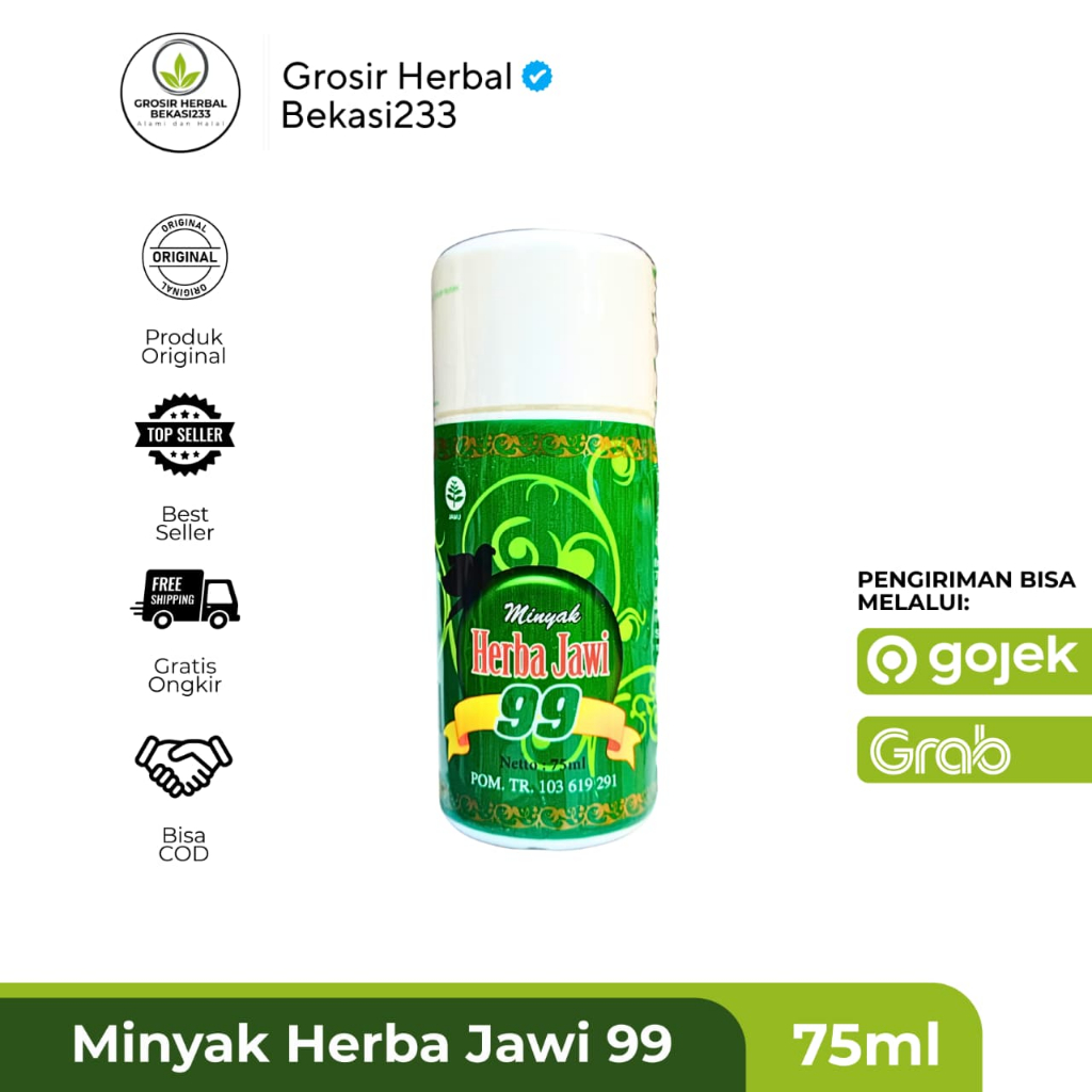 herbal jawi 99Minyak HERBA JAWI 99 Minyak ButBut /Minyak Herbal Jawi/Jawi 99/Minyak Kulit but but