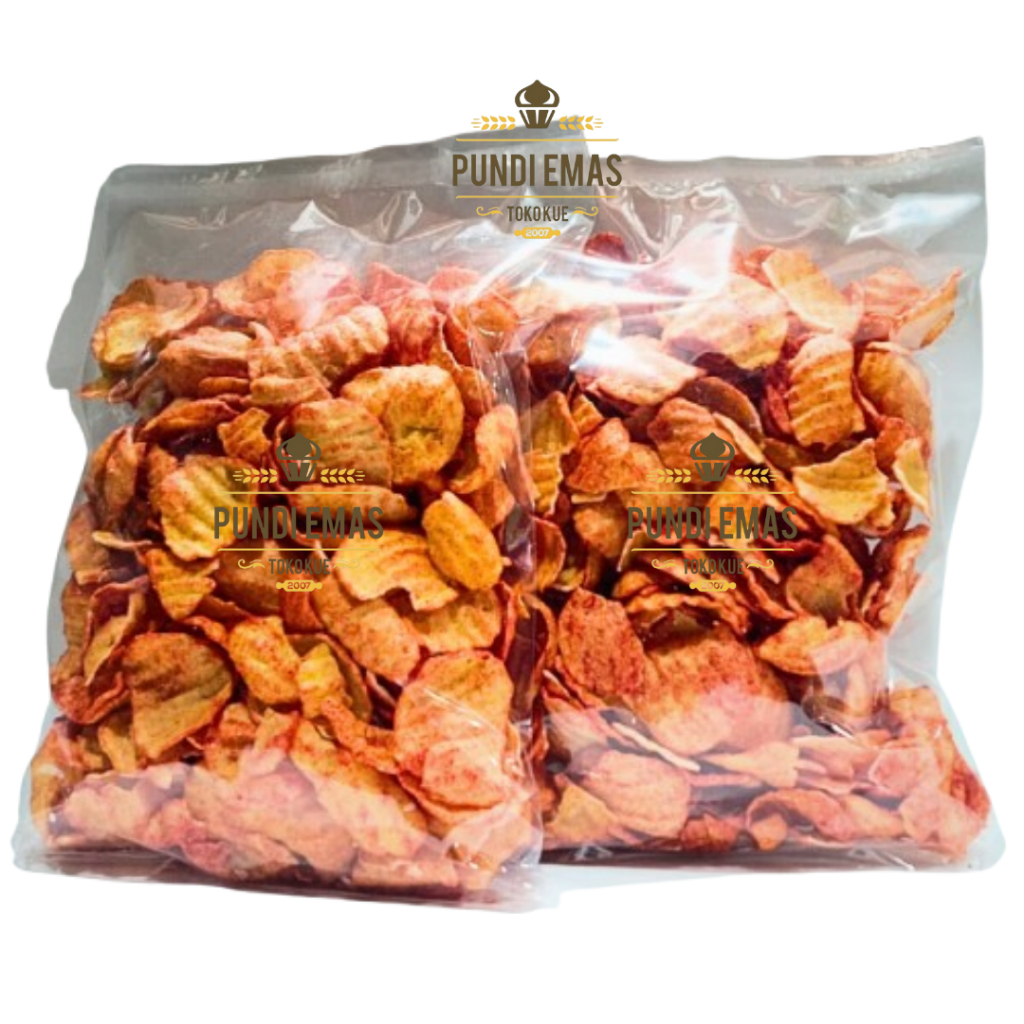 

Kerupuk poco poco perpaduan sempurna pedas dan manis camilan favorit keluarga kemasan 250gram