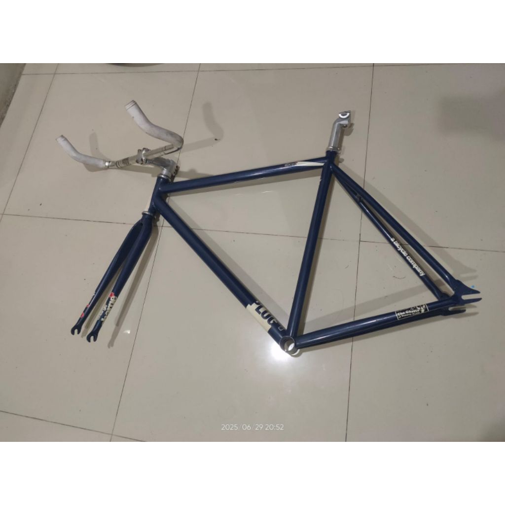 frame set sepeda single fixie charge plug