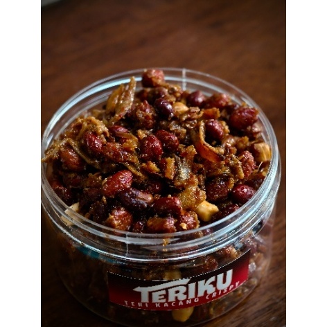 

Snack Teri Kacang Balado Pedas Manis - Teriku By eKan 190gr Renyah & Gurih