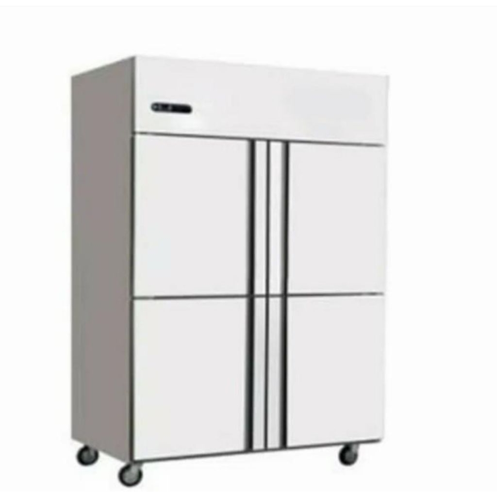 Gea Upright Freezer URF 1200 4D / URF12004D / 12004D / URF1200 4D 1000 Liter 4 pintu Stainless 1000L