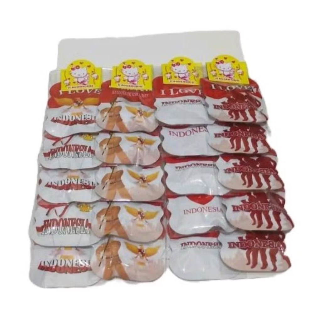 

( 20 PCS ) MERAH-PUTIH BOOM-BAG TEPUK/INJAK