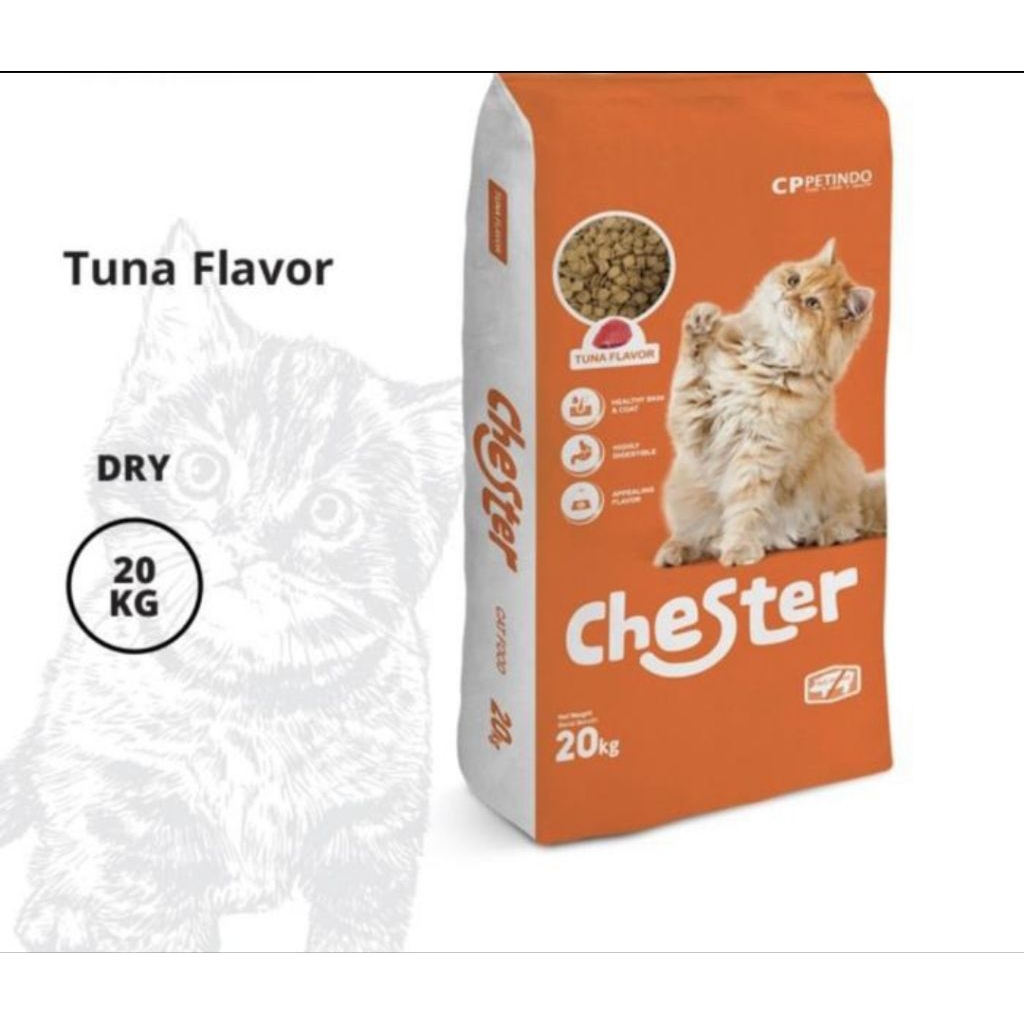 cat food chester 1 sak isi 25bks