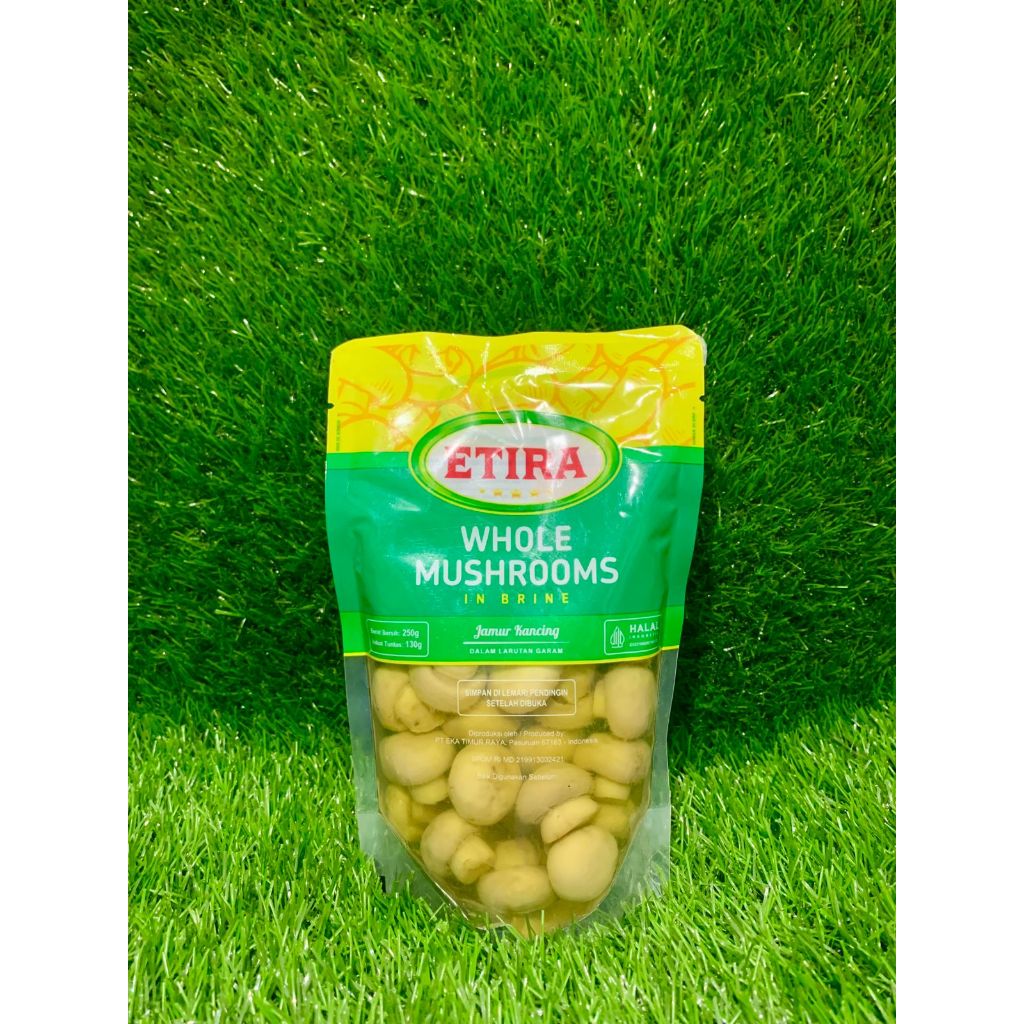 

Etira Whole Mushrooms In Brine Jamur Kancing 250gr