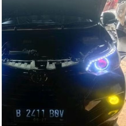 headlamp lampu depan Avanza/Xenia 2016 2018 original custom, lampu depan Xenia R sporty 2016-2018 cu