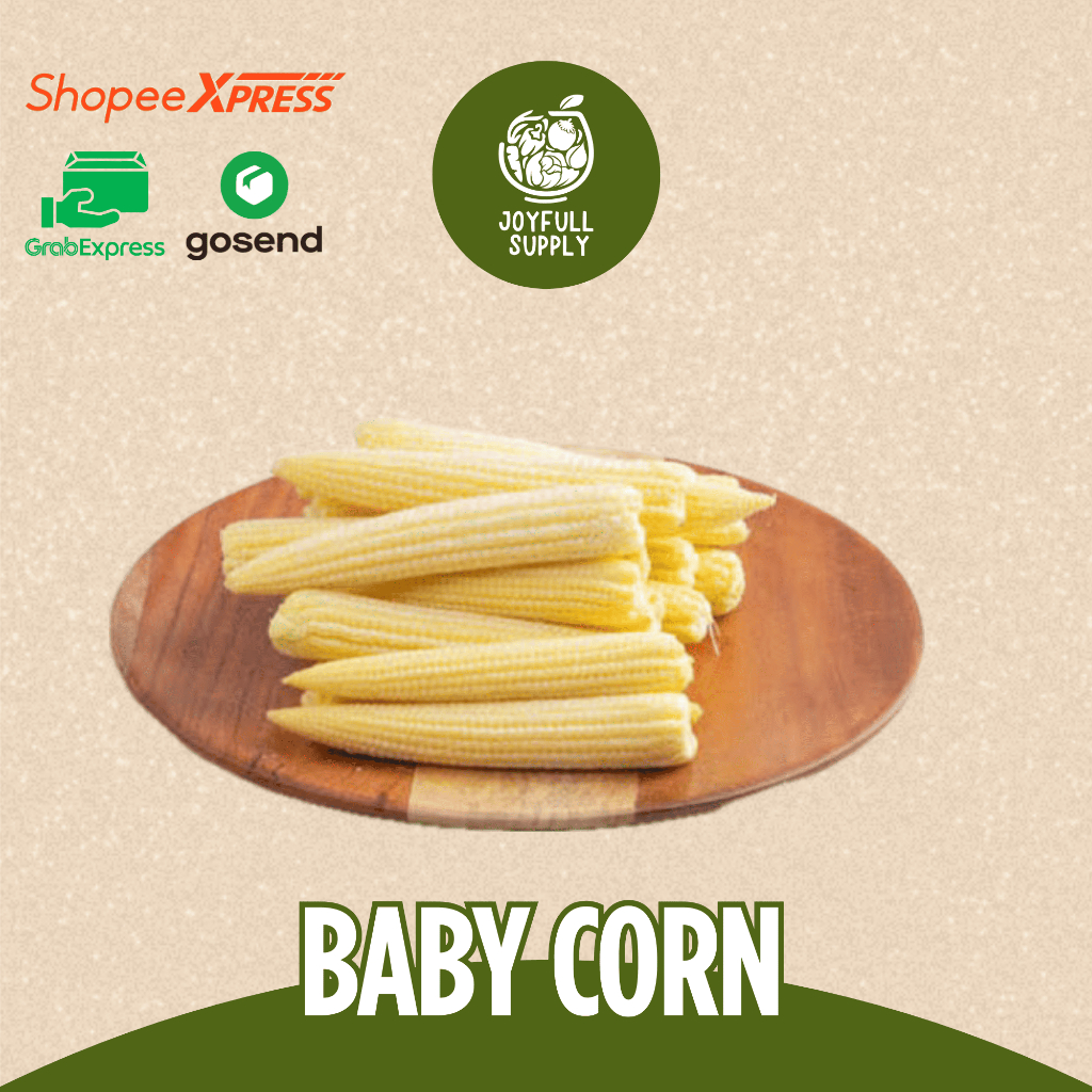 

INSTAN Baby Corn / Jagung Kecil / Sayuran Segar / Joyfull Supply