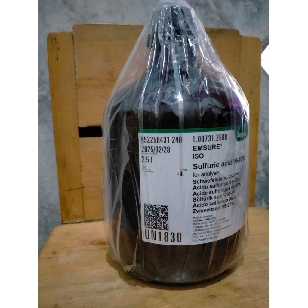 Sulfuric 95-97 % Merck 1.00731.2500