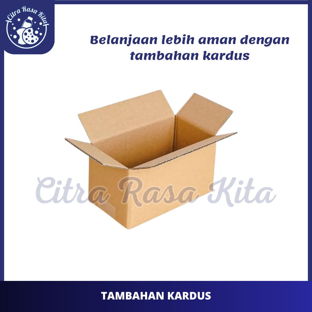 

Tambahan Kardus Agar Belanjaan Lebih Aman