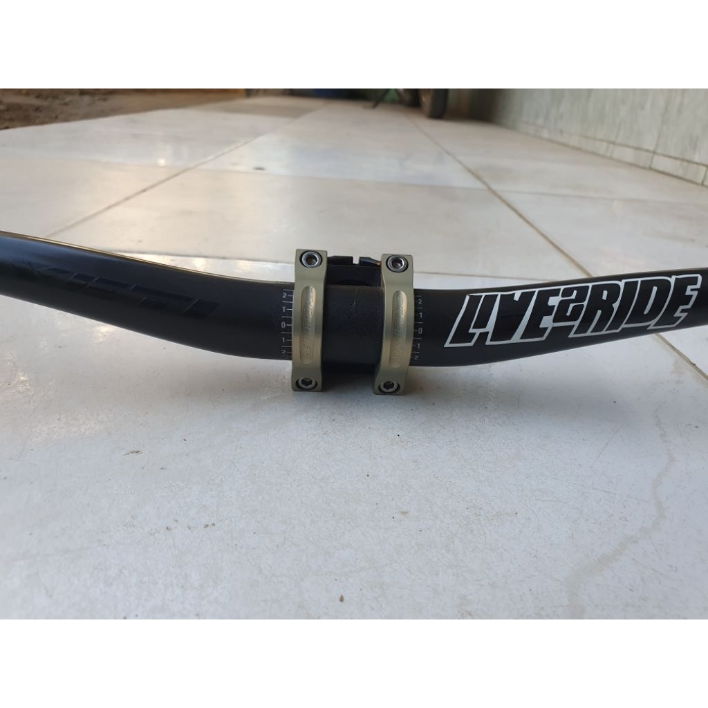Sepasang Setir Steer Handlebar Sepeda Mtb Yeti Carbon Clamp 31,8 785 Stem Renthal 50