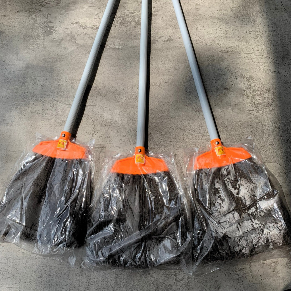 Sapu Ijuk 2 Macan Asli / Sapu Lantai