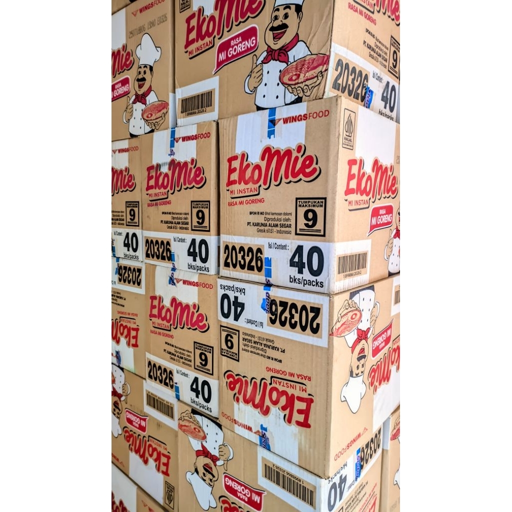 

Ekomie Instan Goreng (1 DUS ISI 40 PCS)