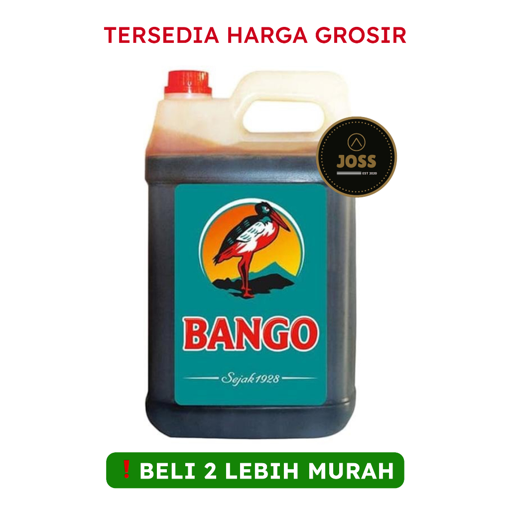 

[KHUSUS INSTAN] BANGO Kecap Manis Jerigen 6,2kg