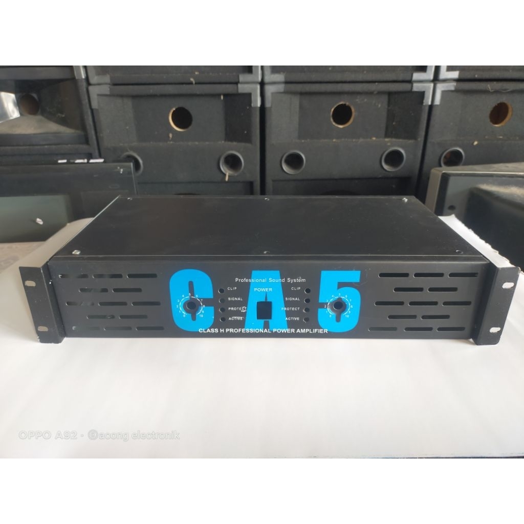 box power amplifier CA 5 box 2lubang potensio