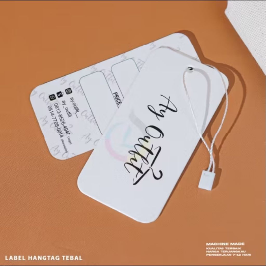 

label merk - hangtag pakaian