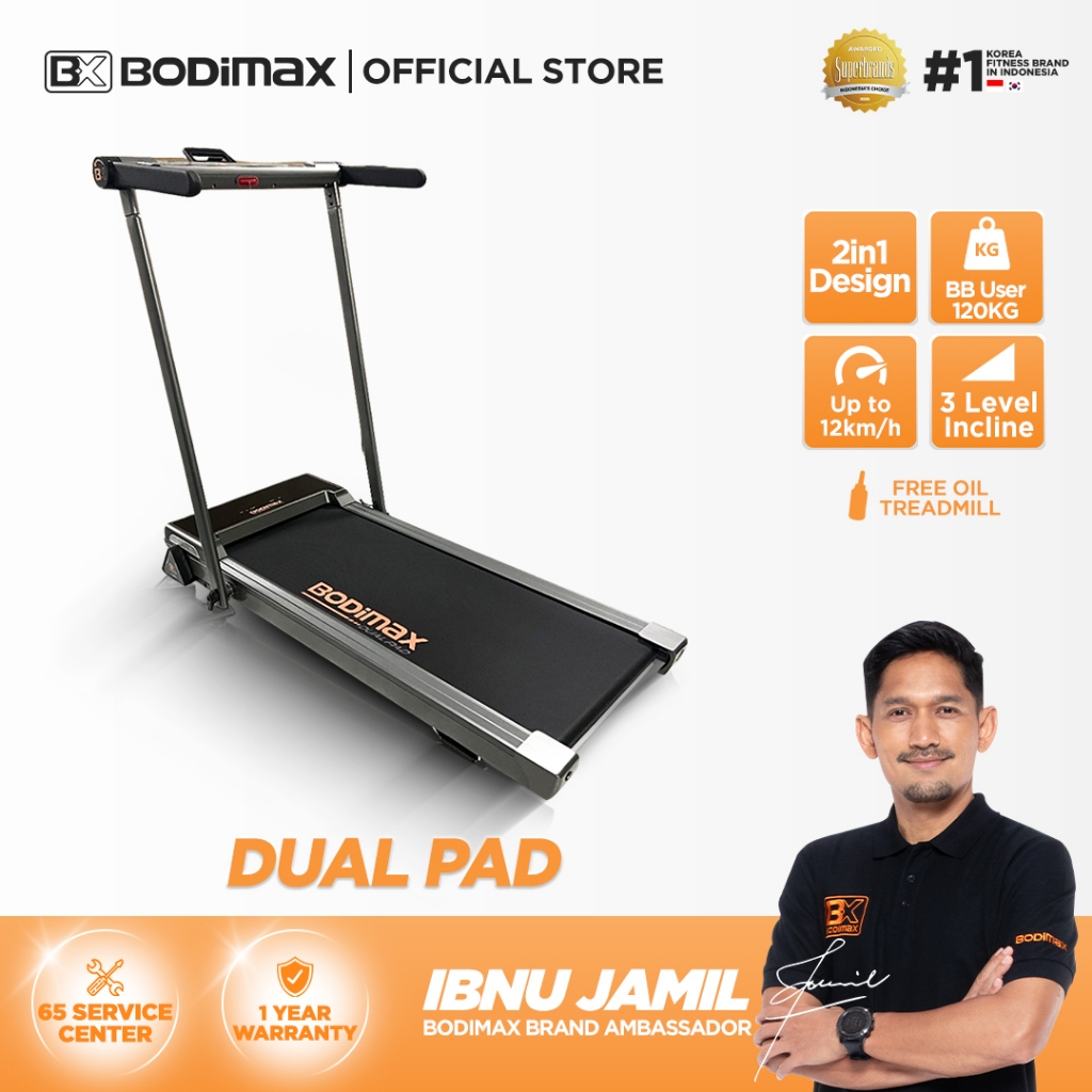 Bodimax Dual Pad / Running pad [new upgrade]
