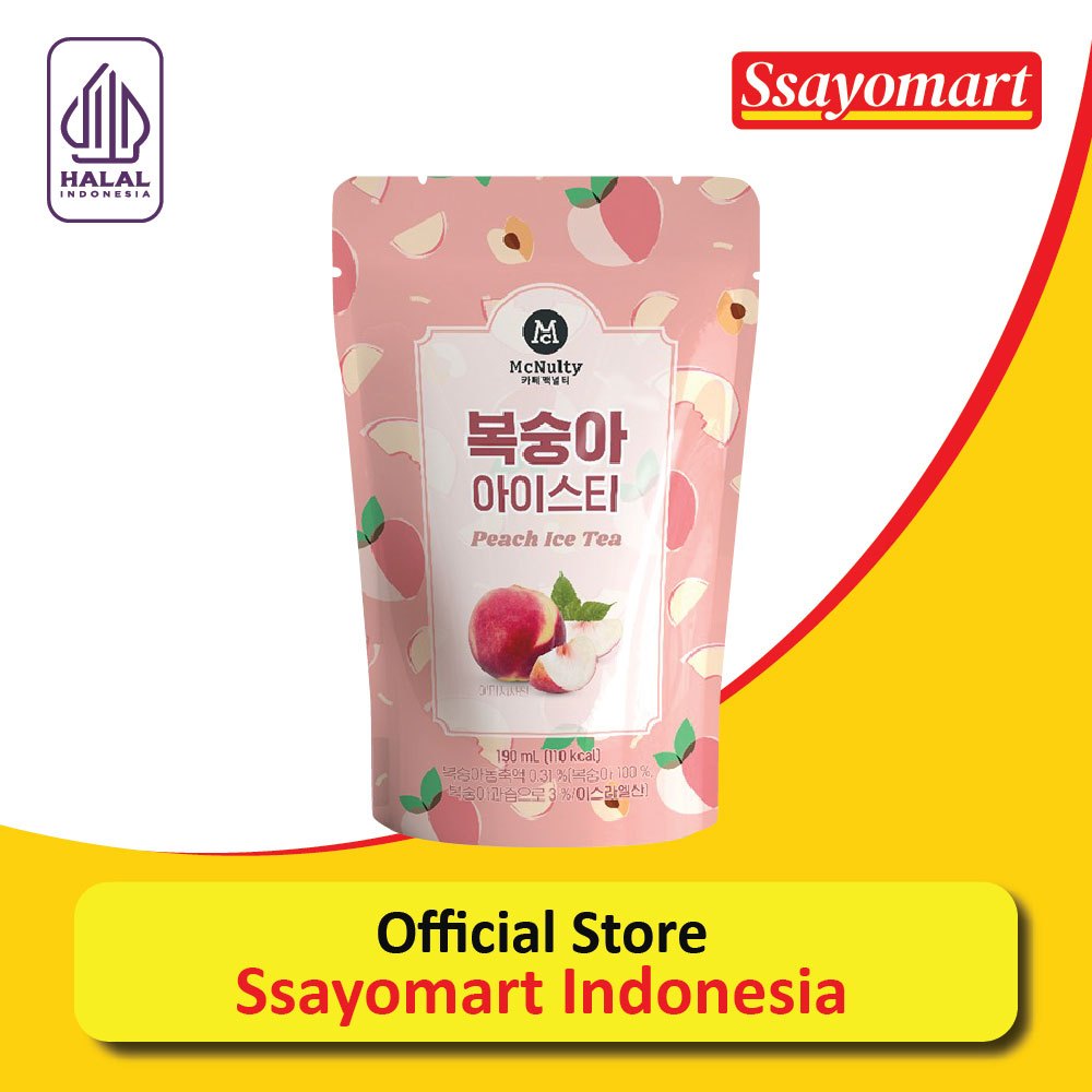 

McNulty Peach Ice Tea 190ml