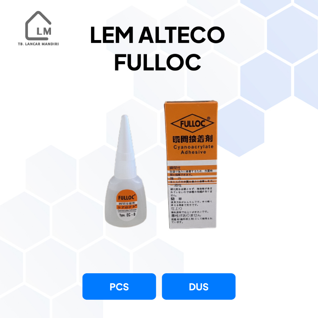Lem Alteco Fulloc Dus (isi 50 pcs)