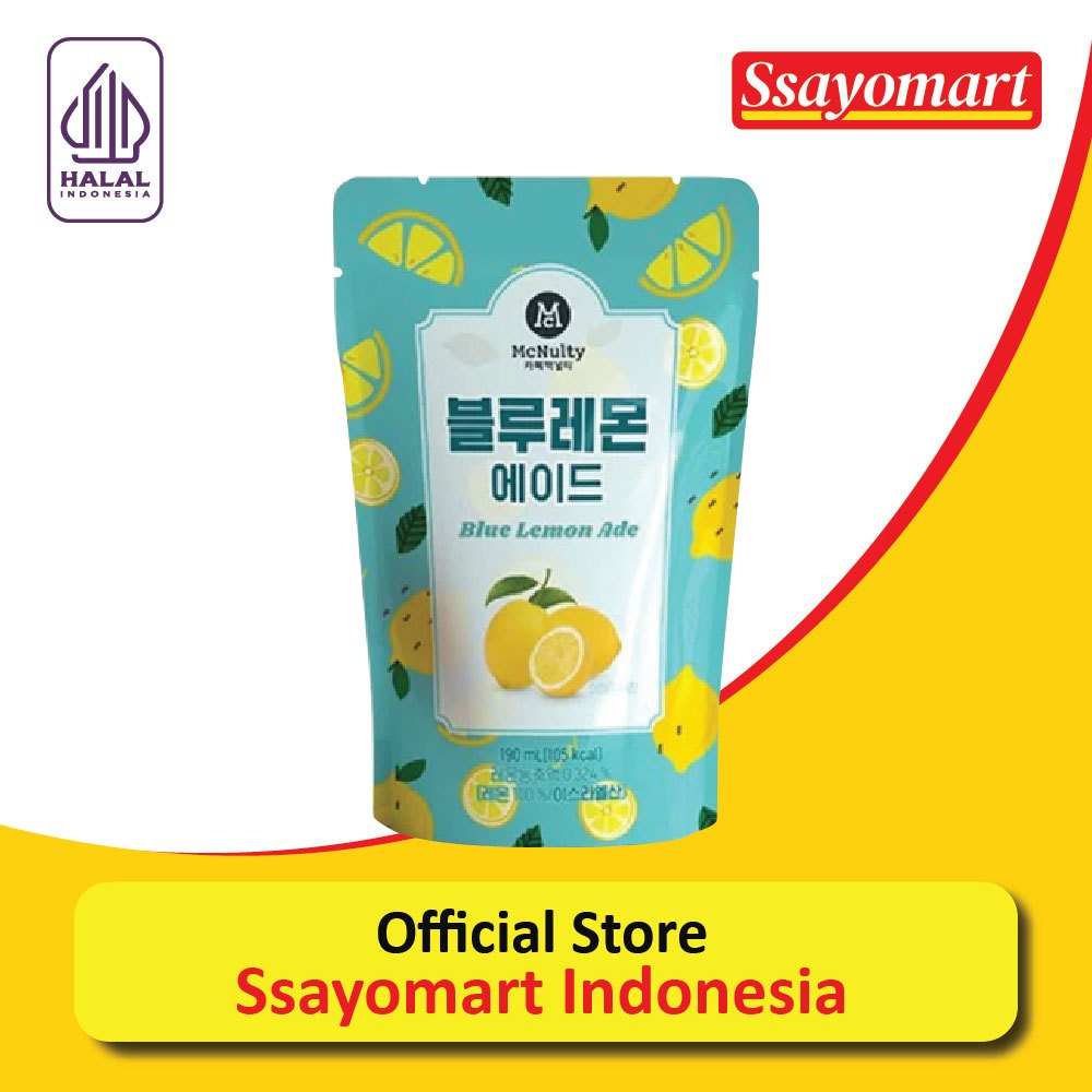 

McNulty Blue Lemon Ade 190ml