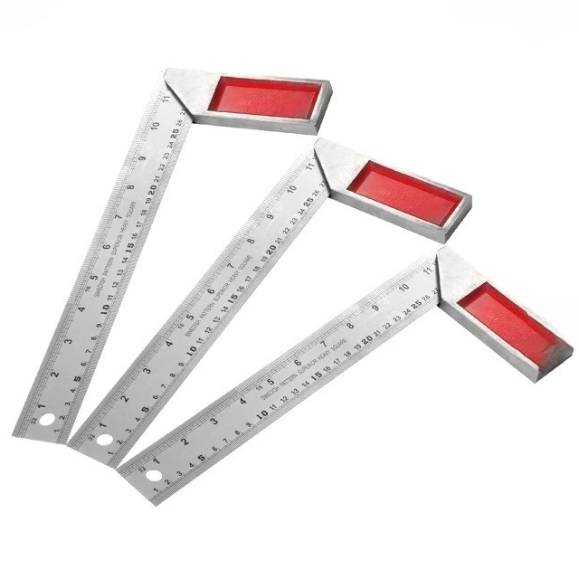 

Penggaris Siku Multifungsi | Grafir Jumbo 30 Cm 12 Inch / Penggaris Siku Tukang