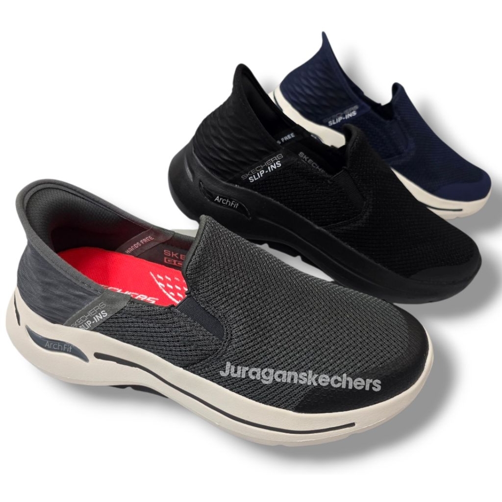 SEPATU SKICHERS ARCH FIT SLIP INS/SEPATU ARCH FIT/SEPATU SLIP INS/SEPATU PRIA/SLIPN ON PRIA (SKECHER