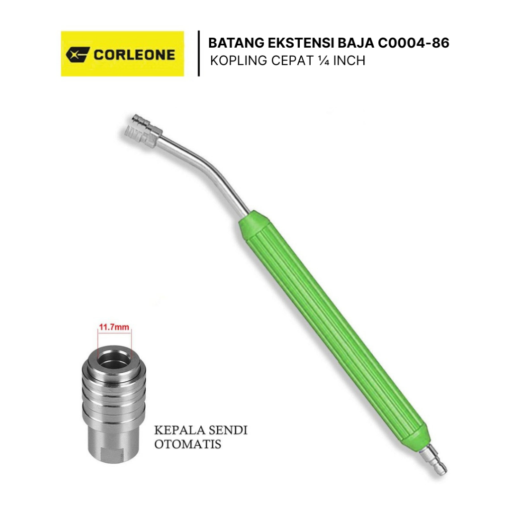 Batang ekstensi 45 cm, baja tahan karat 304, antikarat C0004-86, digunakan untuk mesin cuci