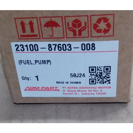 POMPA MINYAK DAIHATSU TARUNA ,XENIA, TERIOS / 23100-87603-008