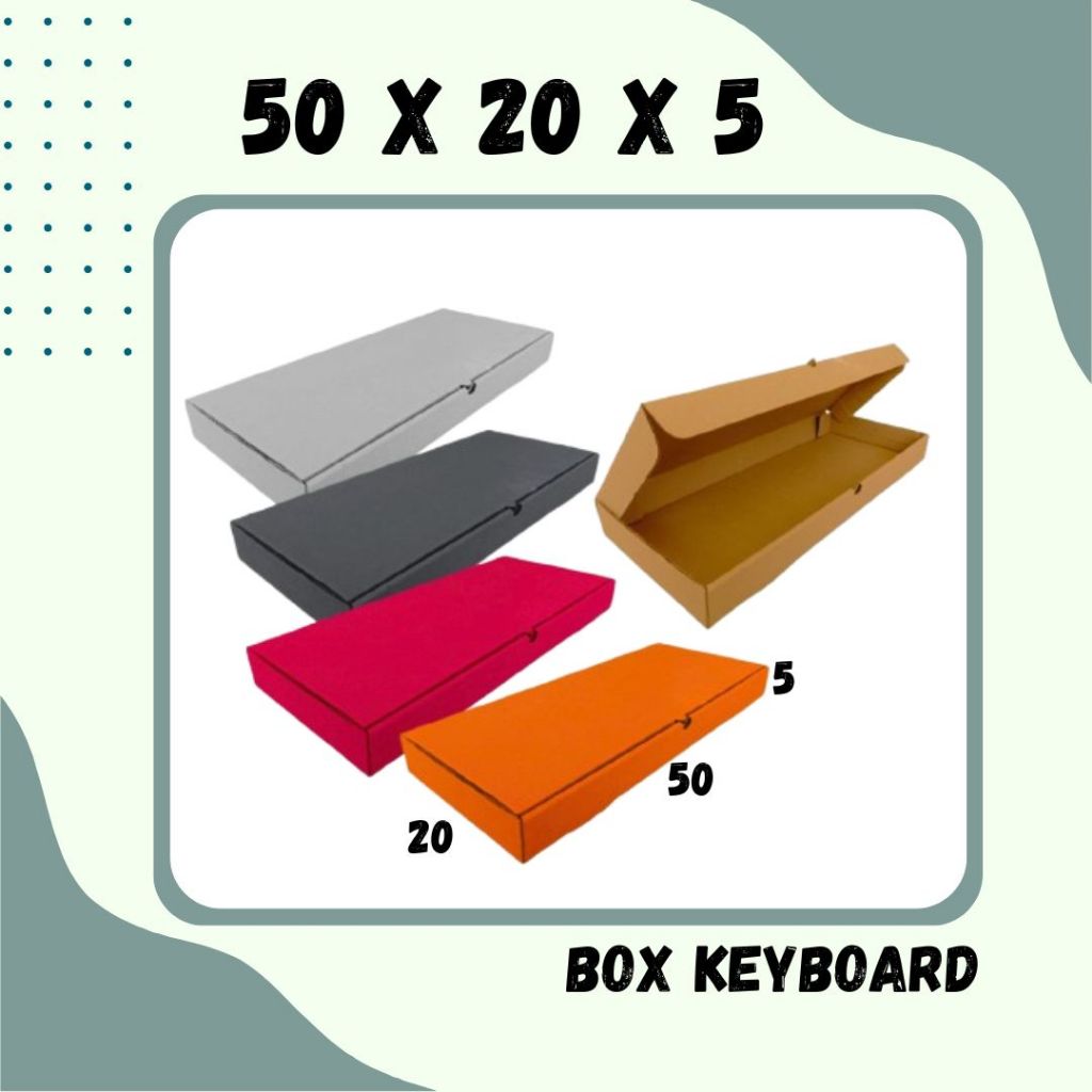 

Box 50x20x5 LD Kardus 50x20x5 LD Dus Keyboard 50x20x5 LD Dus Packing Kemasan karton Sahabat UMKM