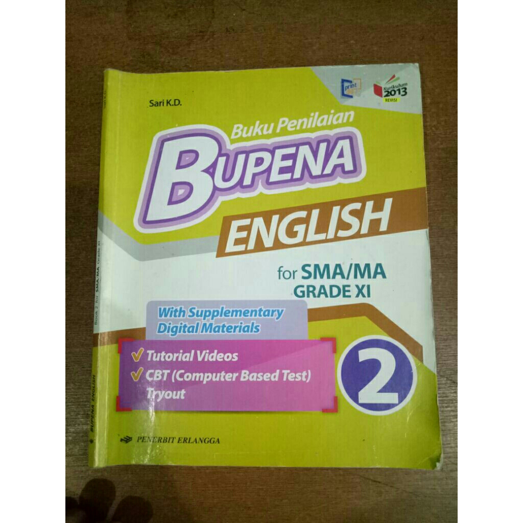 Buku Bupena English grade XI