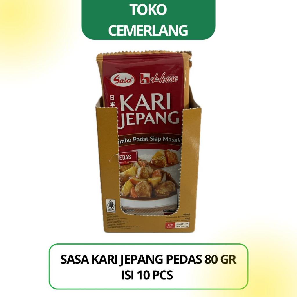 

Bumbu Kari Jepang Pedas Sasa 80 gr isi 10 pcs