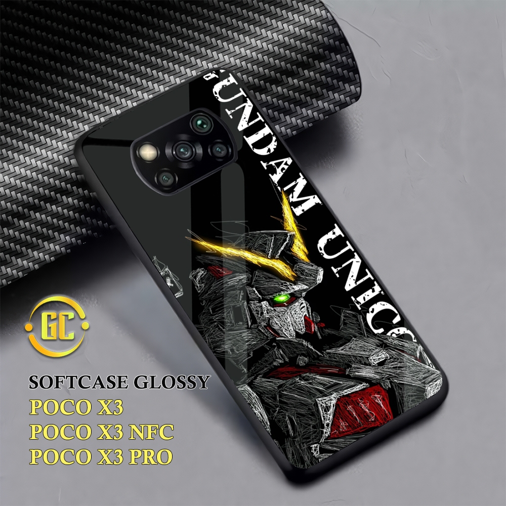 [KN47]  Case Glossy Case | POCO X3| POCO X3 NFC| POCO X3 PRO | CASE KEKINIAN LUCU |  Casing Hp Kilau