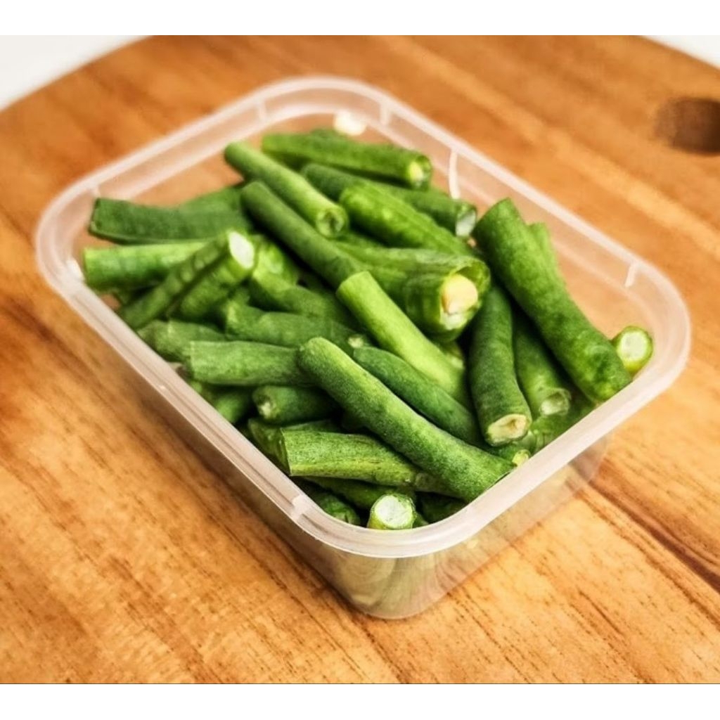 

Kacang panjang potong..