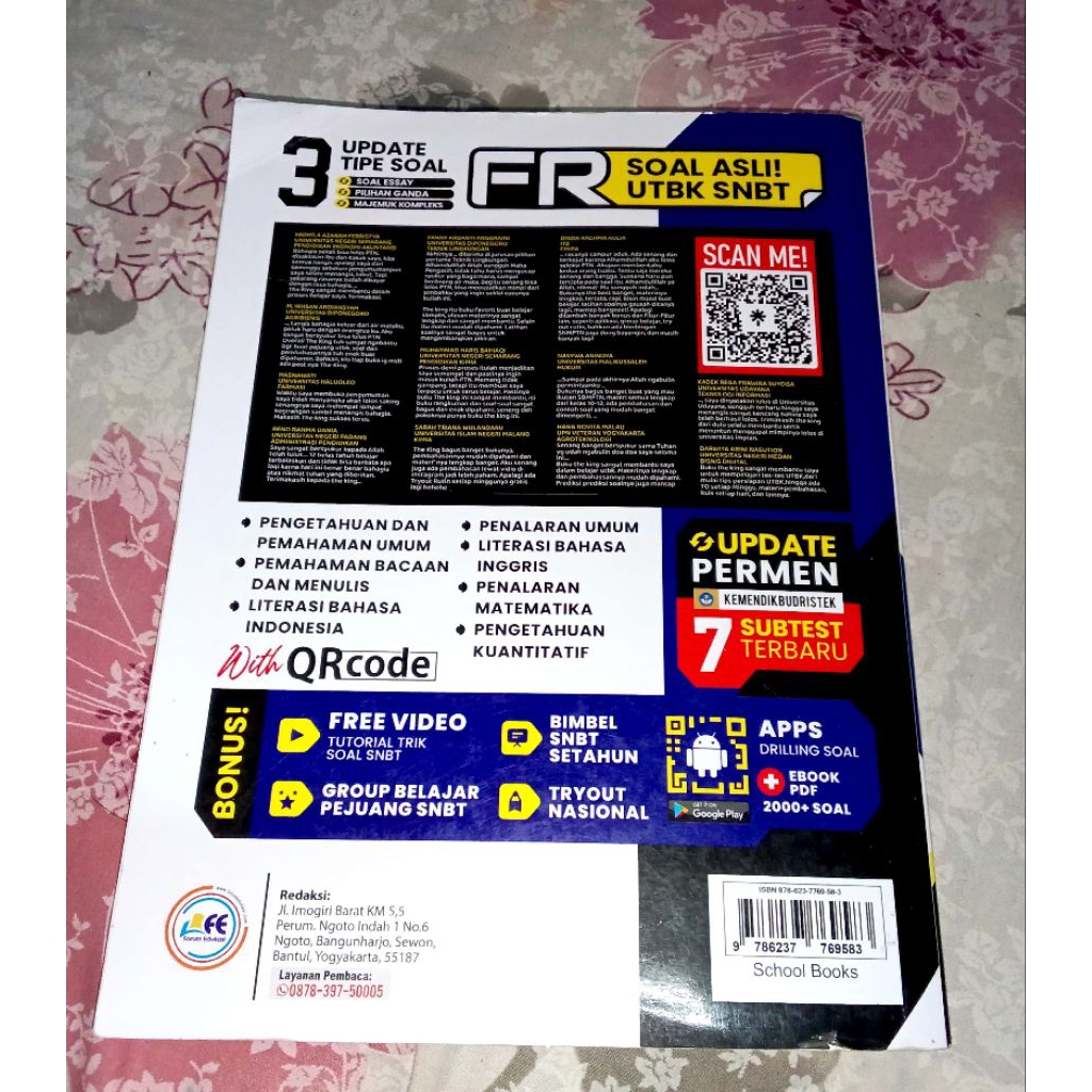 

PRELOVED BUKU THE KING SNBT 2025 ORIGINAL