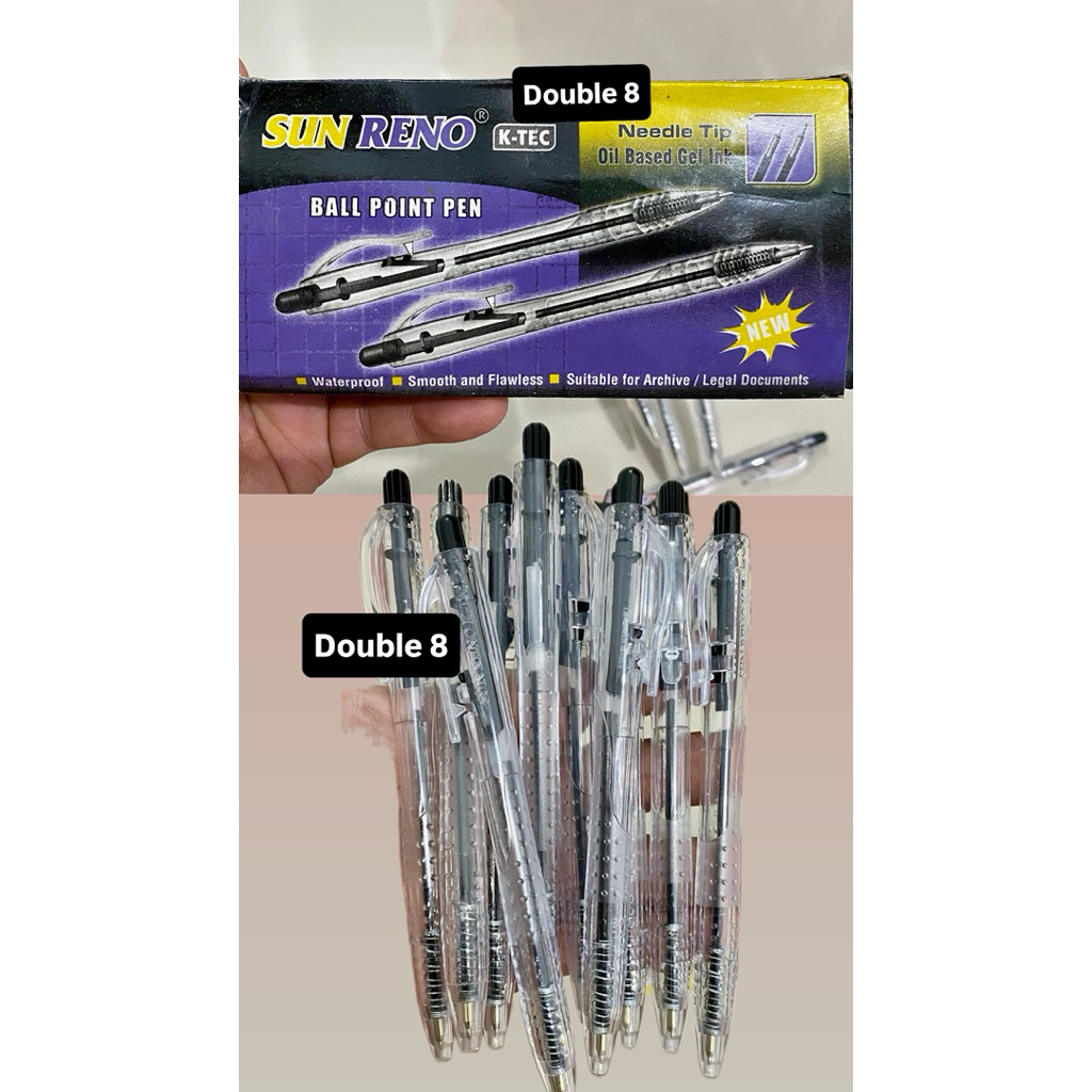 

Ballpoint Pen, Pulpen, Bolpen merk SUNRENO K-TEC,made indo