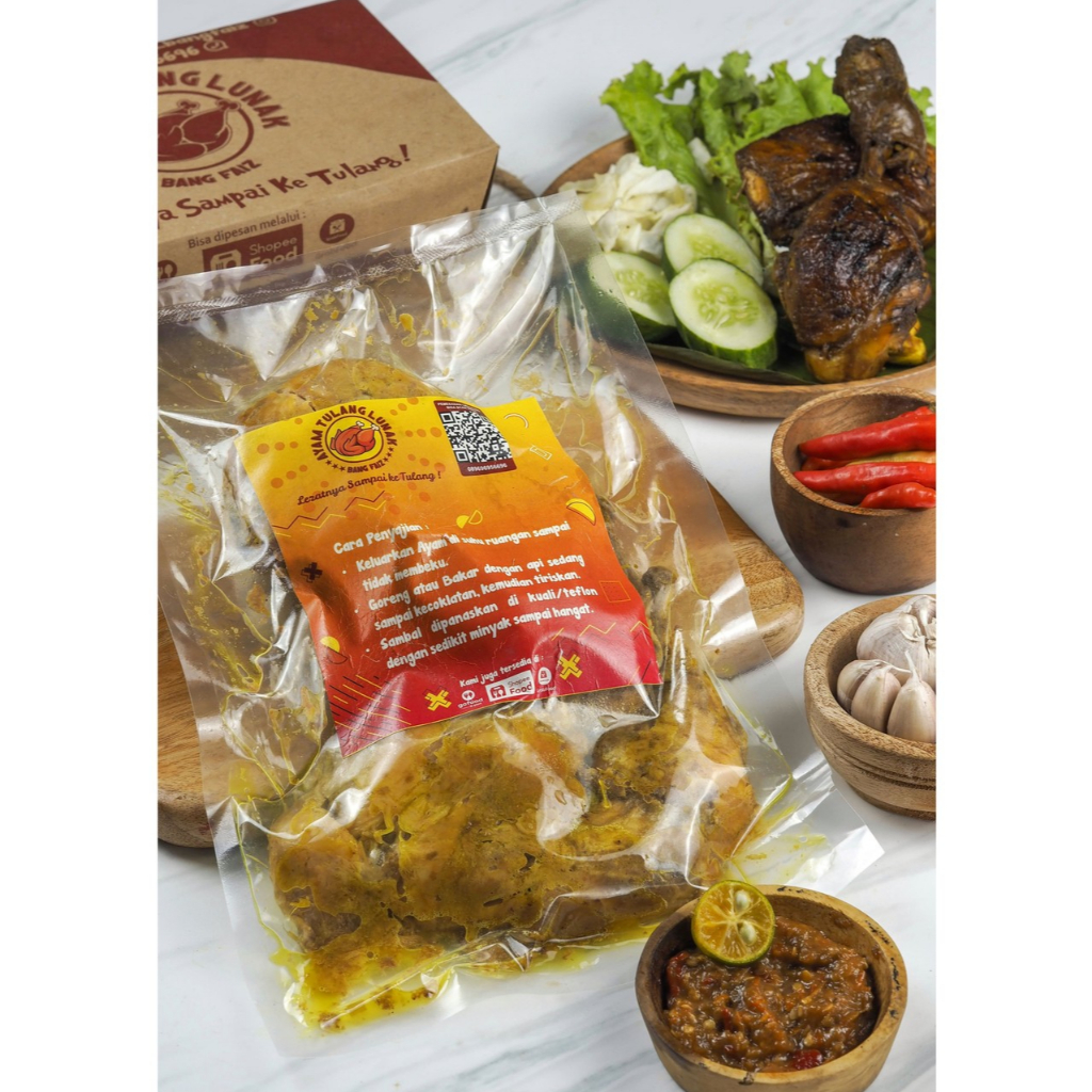 

Ayam 1 Kilo Tulang Lunak Vacuum Frozen Bonus Sambal