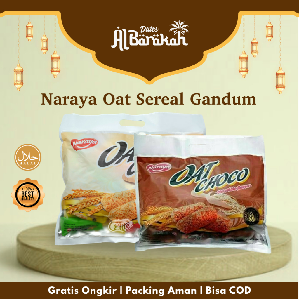 

Naraya Oat Choco/ snack oat/ chocolate/ Original 400g
