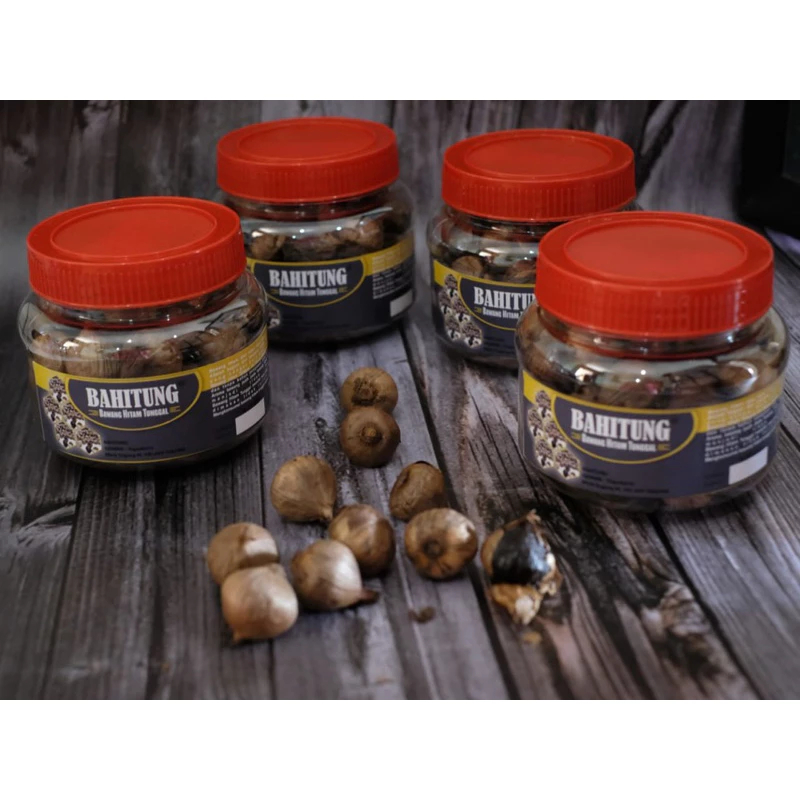 

BLACK GARLIC BAWANG HITAM TUNGGAL KUALITAS PREMIUM 250gram