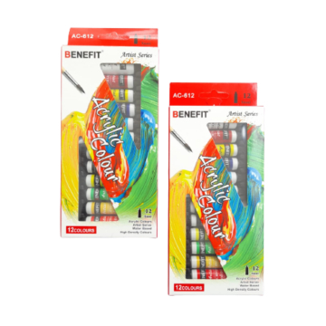 

BENEFIT CAT ACRYLIC AC-612 12 Acrylic Colours AC-612/A
