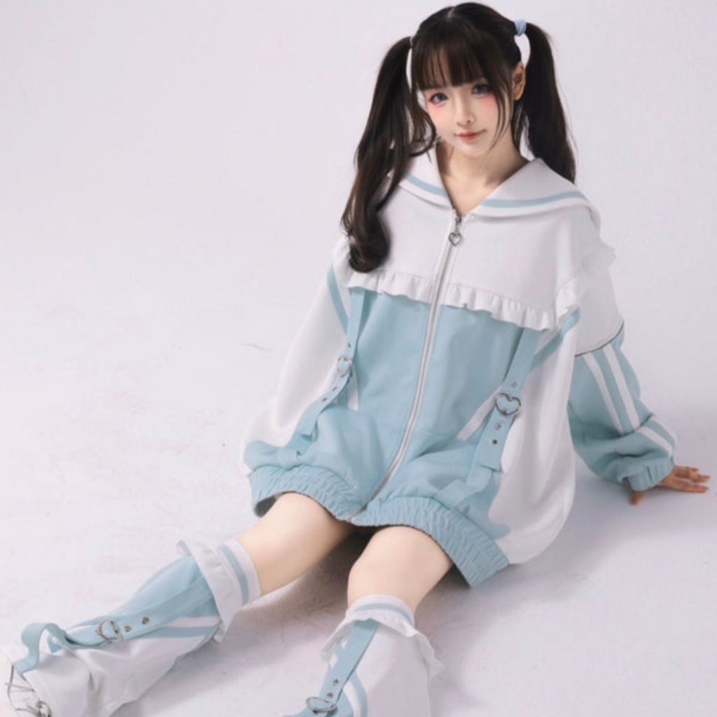 Jaket Lolita Seifuku Sailor Oversize
