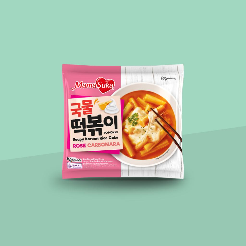 

(The Habit) Soupy Topokki Rasa Spicy Cheese dan Soupy Topokki Rasa Rose Carbonara