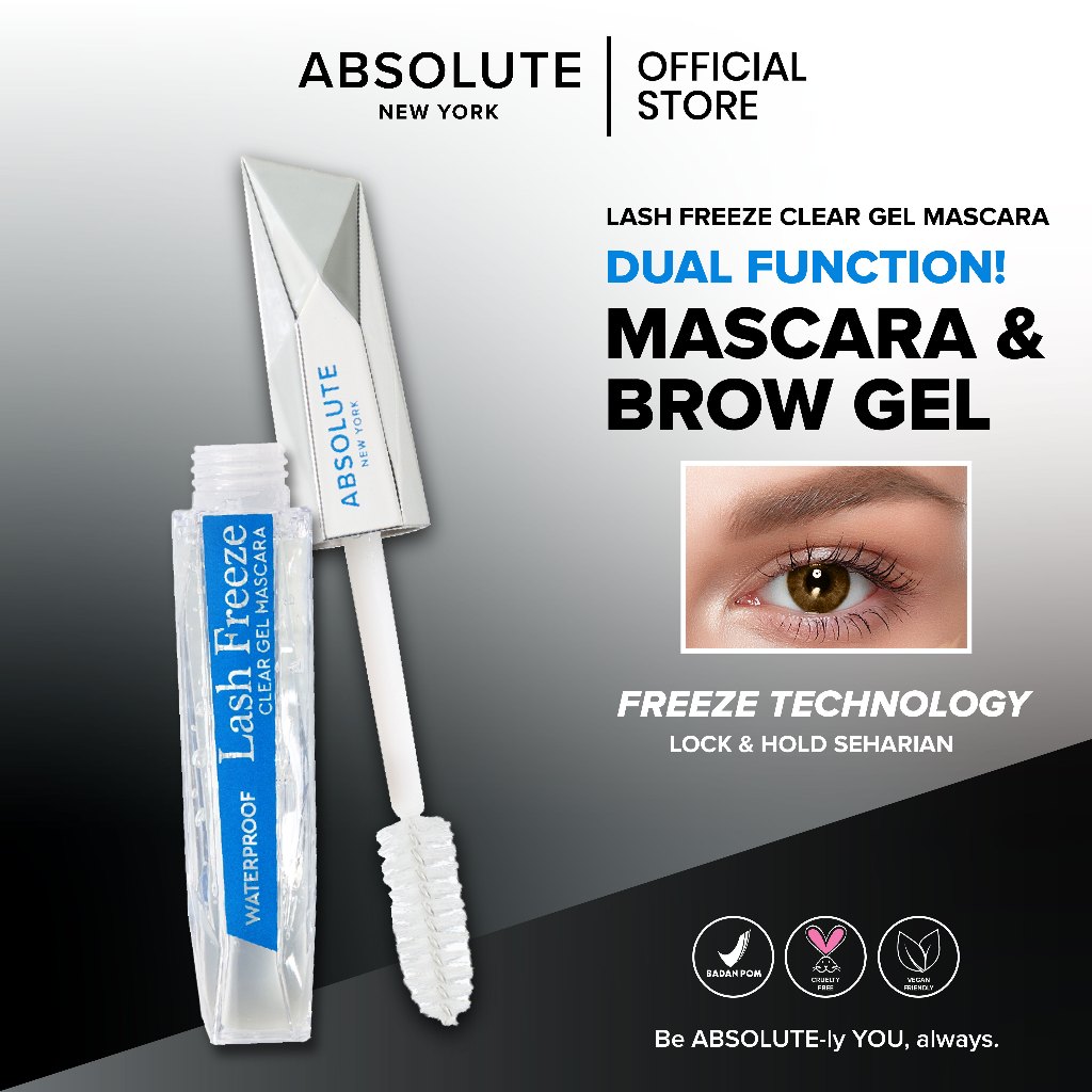 Absolute New York Lash Freeze Clear Gel Mascara