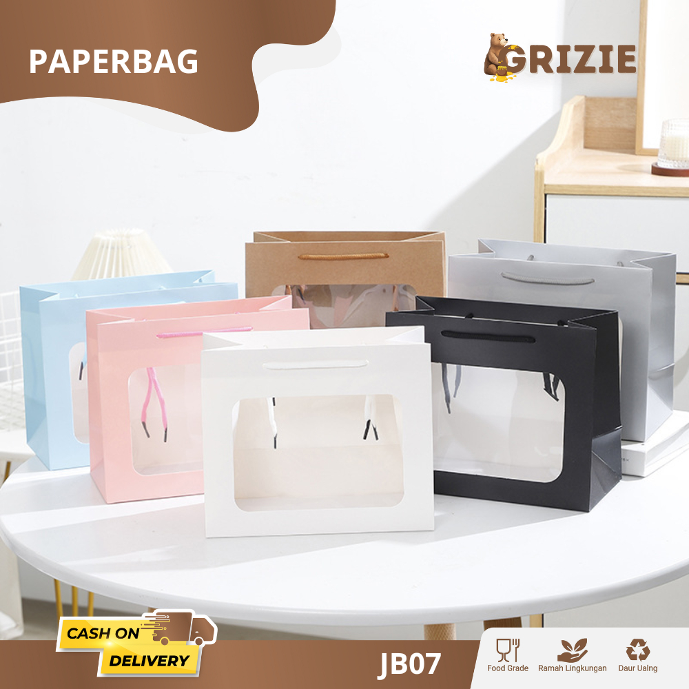 

Paper Bag Polos / Paper Bag Warna Polos / Paper Bag Souvenir / Tas Hampers / Paper Bag Ivory | JB07