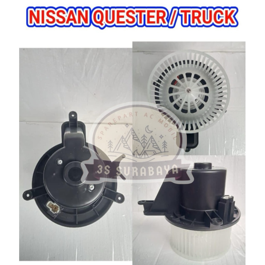 Motor Blower Quester Nissan Truck 24 Volt Ac mobil (Baru/New)