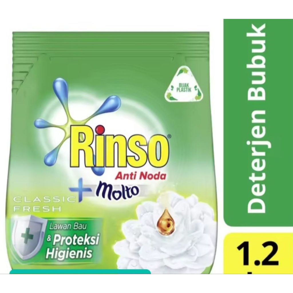 Rinso Anti Noda + Molto 1.2 kg
